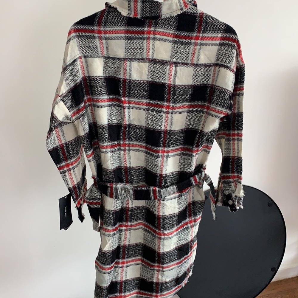 Zara basic plaid dress - Picture 3 of 4
